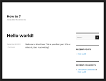 Tablet Screenshot of howto7.com